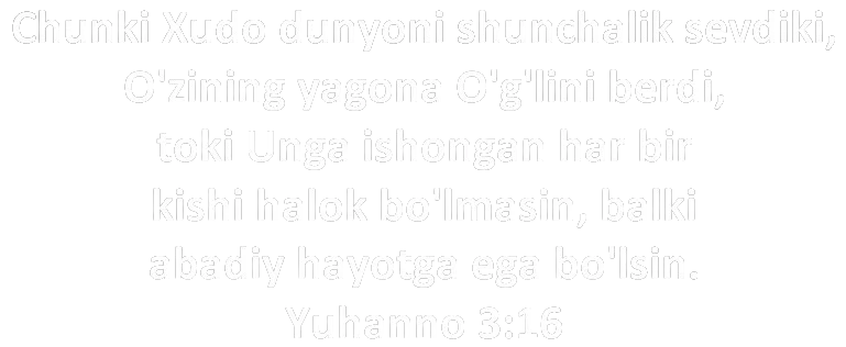 Injil oyati Yuhanno 3:16